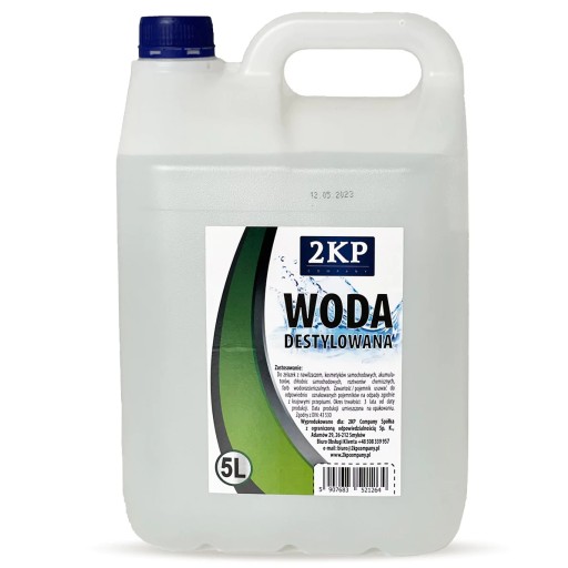 Destilovaná voda 2 KP 5L
