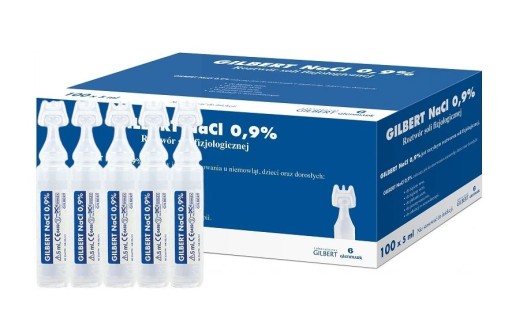 FYZIOLOGICKÁ SOĽ PRE BOJČATÁ AMPULKY NA INHALACIU NaCl 0,9% 5x5ml