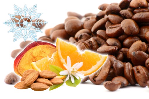 Káva 100% ARABICA JABLKO MANDLE POMARANČ (100g)