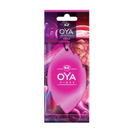 K2 OYA VIBES COLA vôňa osviežovača vzduchu do auta