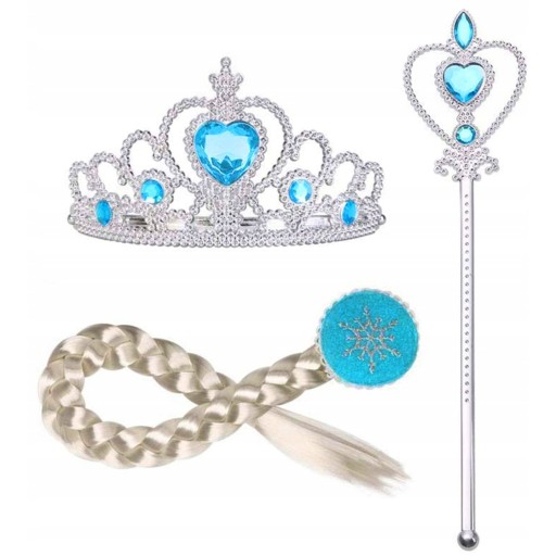 SADA PRÍSLUŠENSTVA ELSA ELSA FROZEN BRIDGE DIADEM Žezlo