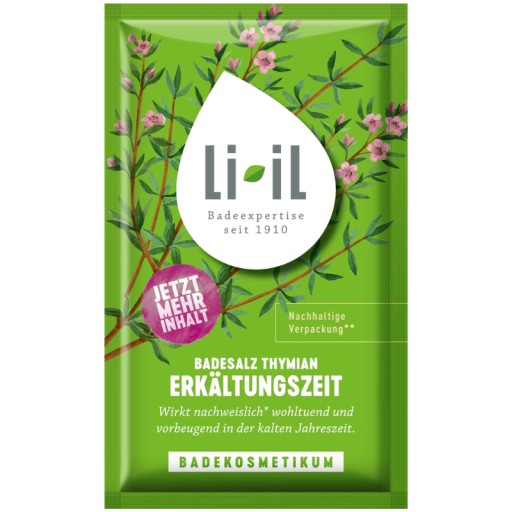 Zdraviu prospešná kúpeľová soľ tymián LI IL 80g Dresdner Essenz Herbal