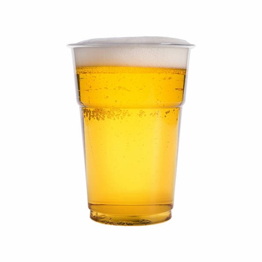 PLASTOVÝ POHÁR NA PIVO 400ML - 50 ks
