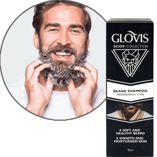 Glovis Beard Shampoo 90ml - Šampón na čistenie a starostlivosť o fúzy