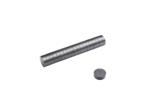 Cylindrický feritový magnet MW 14x4,5 F30, sada 50 kusov