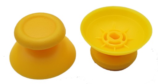ANALÓGOVÝ PREKRÝVOK HLUBNÉHO OVLÁDAČA PRE PS4 PAD, ŽLTÉ