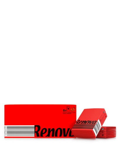 Renova vreckovky, červené, 6x10