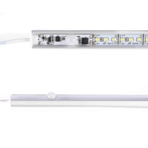 PIR spínač s pohybovým senzorom pre LED pásiky pre profil 3,7V-24V 8A 100W