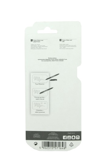 Diaľkové ovládanie Frixion 2x BLUE CLICKER + DOPLNENIE ZDARMA!