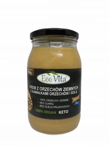 CRUNCH Arašidové maslo so soľou KETO 900g