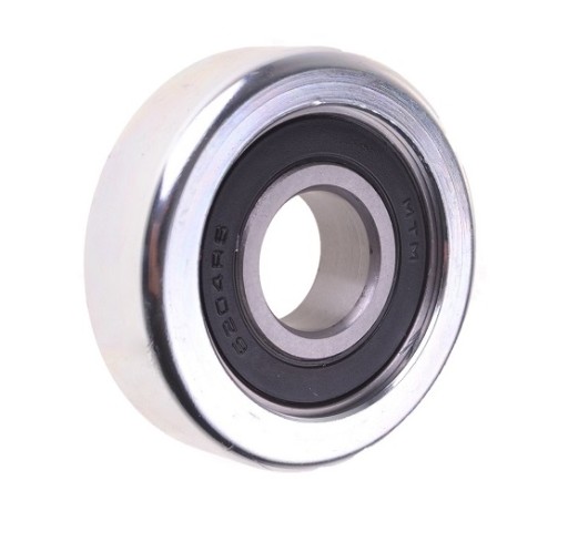 R Valček na brány s ložiskami priemer 43mm, priemer 15mm
