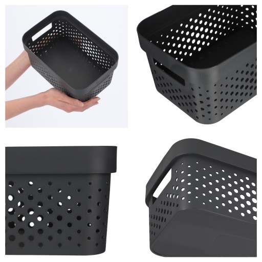 CURVER ECO PREŠIEROVANÁ KRABICA KONTAJNER 4,5 L SIVÁ