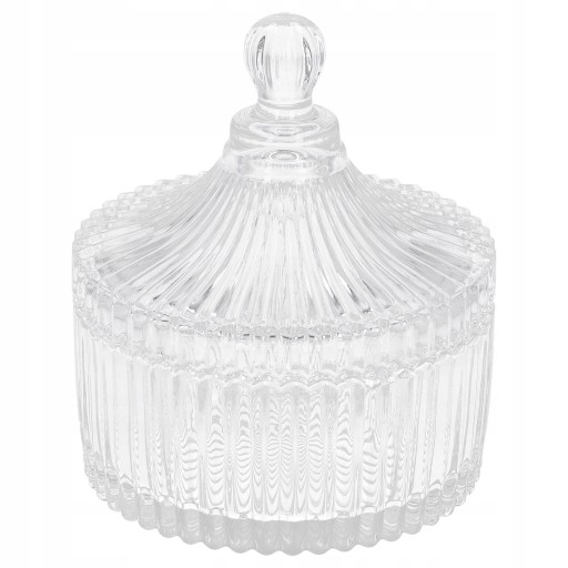 CARNÍK CARNÍK veľká 280 ml sklenená nádoba na cukor do kuchyne
