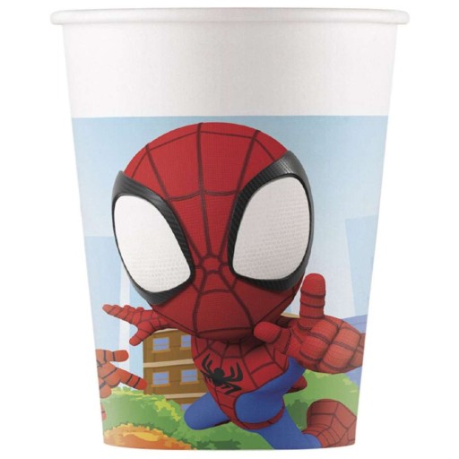 Papierové poháre SPIDEY friends SPIDER MAN x8