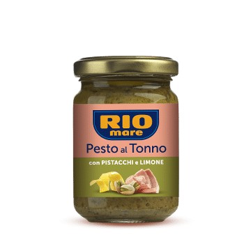 RIO MARE pesto z tuniaka, pistácií a limetky 130g