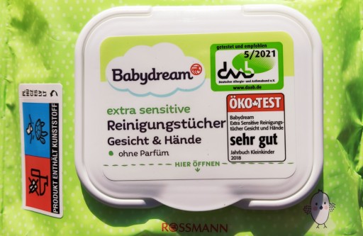 BABYDREAM neparfumované obrúsky 25 ks