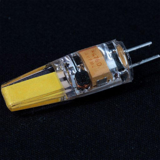LED CAPSULE žiarovka MINI G4 3W = 30W 4000K NEUTRÁLNA FARBA COB 12V LUMILED