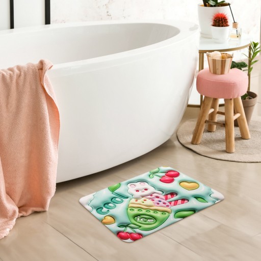 3D protišmyková absorpčná podložka do kúpeľne Magic 15