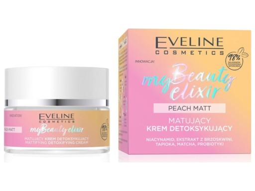 Eveline My Beauty Elixir zmatňujúci krém 50 ml