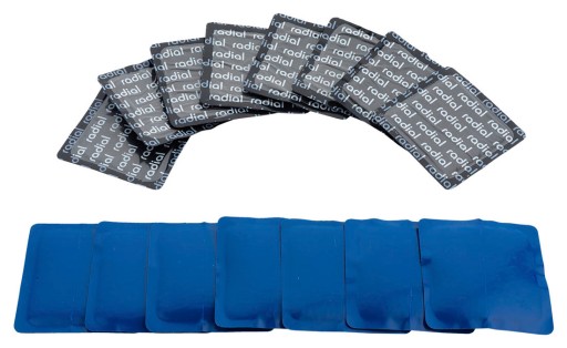Univerzálne záplaty pneumatík 76x76mm typ USA 15 kusov