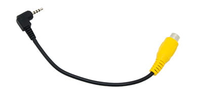 Cúvacia kamera - redukcia GPS 2,5mm 4p / RCA jack