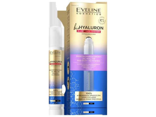 Eveline Cosmetics roll-on pod oči a viečka