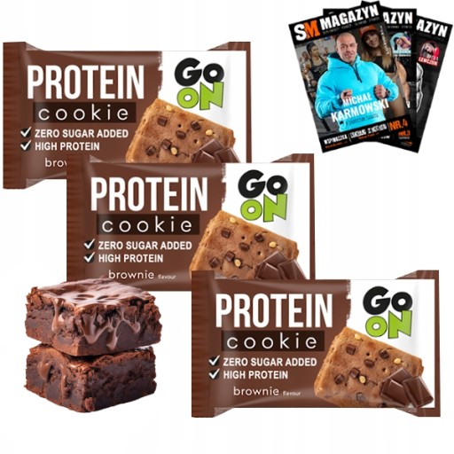 GO ON PROTEIN COOKIE 50G FIBER PROTEIN COOKIE