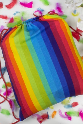 Bavlnený SCHOOL batoh Rainbow LGBT tolerancia