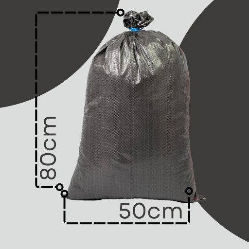 Silné 25kg vrecia na suť, uhlie 50x80 s odvozom