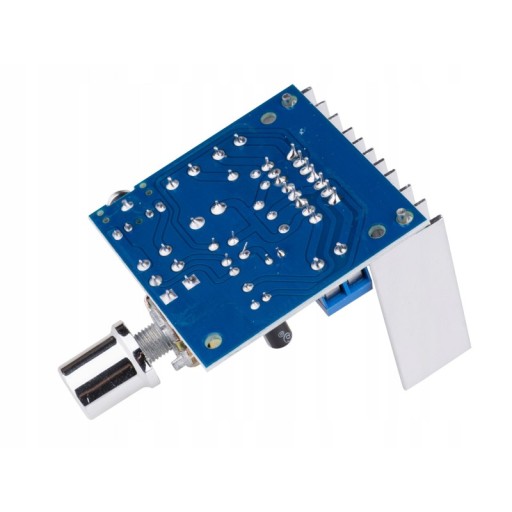 Modul audio zosilňovača 2x15W 12V TDA7297 + KNOB
