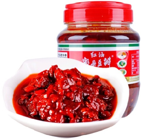 Fazuľová a čili pasta v oleji PIXIAN 500g