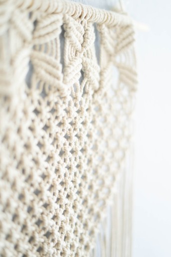 MACRAME STRING 5mm PRÍRODNÁ BAVLNA PRE ANJELSKÉ TWISTED ECRU 100m