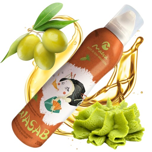 WASABI olivový olej sprej 200 ml ochutený olivový olej
