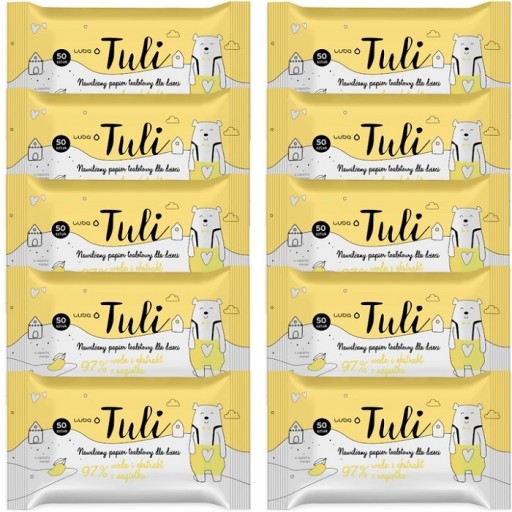 Luba Tuli Hydratačný papier 97% voda a nechtík