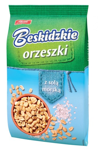 Beskidzkie Orzeszki s morskou soľou 240 g