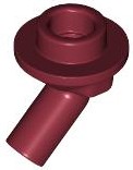 LEGO Rod 1L stojanový držiak tmavočervený 6476966 65578