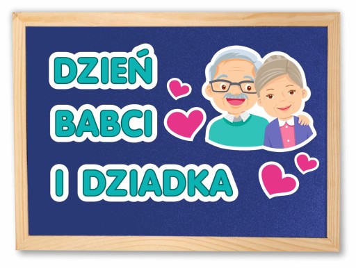 DEKORÁCIA NA DEŇ STARÝCH RODIČOV veľký WBD1