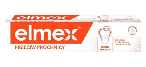 ČERVENÁ ZUBNÁ PASTA ELEMEX ANTI-KARIES