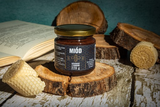 Medová smotana S KAKAOM 220g čokoládový med