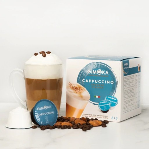 Kávové kapsuly Gimoka CAPPUCCINO pre Dolce Gusto 16