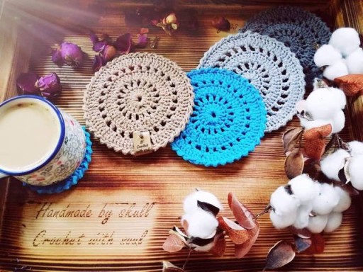 Macrame Bavlnená šnúrka / rolka 200 m / prírodná