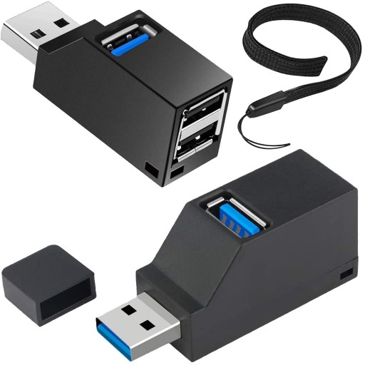 RÝCHLY USB 3.0 HUB ROZDEĽOVAČ PORTOV USB ADAPTÉR