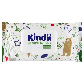 Kindii Natural Balance obrúsky pre bábätká a deti 60 kusov