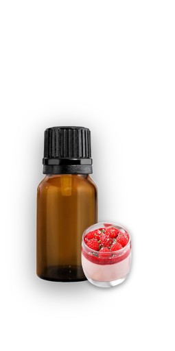 Vôňa voskovej sviečky Panna Cotta/Malina 10ml