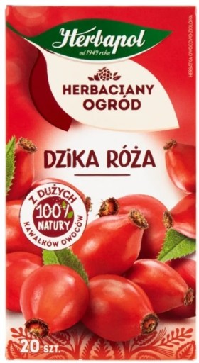 Herbapol čaj z divokej ruže 20 vrecúšok
