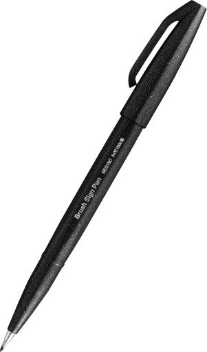 PENTEL BRUSH PEN KALIGRAFICKÉ ŠTEFKOVÉ PERO