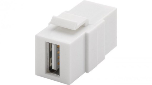 Keystone USB 2.0 modul - USB-A zásuvka - zásuvka