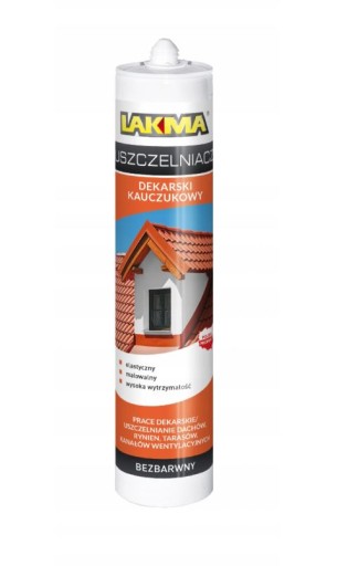 BEZFAREBNÝ TESNENIE NA GUMOVÉ KRYTINY LAKMA