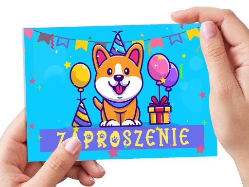 PSY A PSÍKY POZVÁNKA NA NARODENINY DIEŤAŤA + OBÁLKA ZDARMA