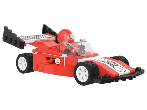 STAVEBNÉ BLOKY ZÁVODNÉ AUTO 84 PRVKOV 5+